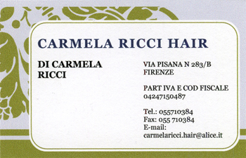 carmela ricci hair