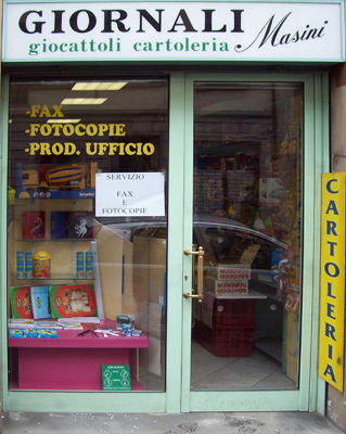 cartoleria giocattoli giornali prodotti per ufficio fax fotocopie di masini alessandro