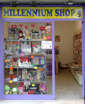 millennium shop 5 fumetti cartoleria gadget card