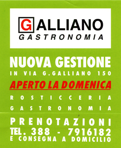 galliano gastronomia